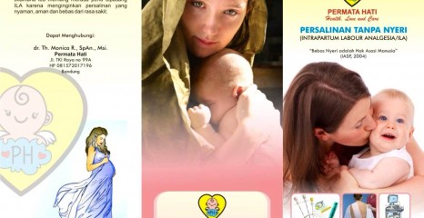 Persalinan Tanpa Nyeri (Intrapartum Labour Analgesia / ILA 1)