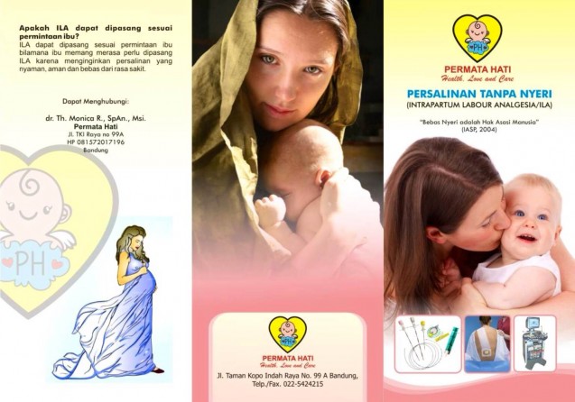 Persalinan Tanpa Nyeri (Intrapartum Labour Analgesia / ILA 1)