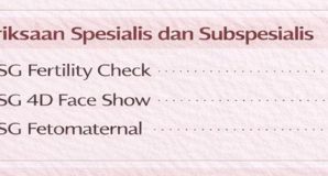 Pemeriksaan Spesialis & Subspesialis