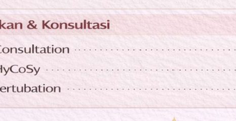 Tindakan & Konsultasi