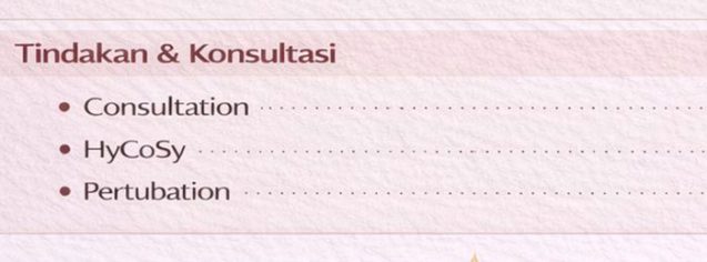 Tindakan & Konsultasi